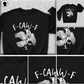 ✨Humoristisch T-shirt met kraai-afbeelding – Zeg het met een kraai!