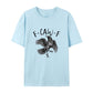 ✨Humoristisch T-shirt met kraai-afbeelding – Zeg het met een kraai!
