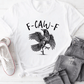 ✨Humoristisch T-shirt met kraai-afbeelding – Zeg het met een kraai!
