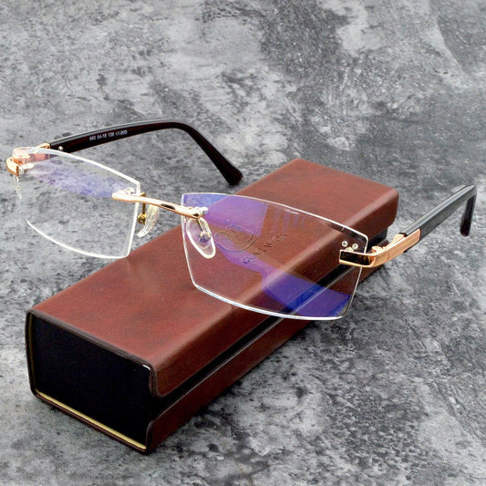 🎁Hete verkoop 54% korting 💖Nieuwe saffier hoge hardheid anti-blauw Progressieve ver en dichtbij Dual-Use leesbril👓
