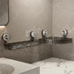 🔥Hot Sale🔥No-Drill Clear Wall Caddy: Boorvrije, verwijderbare, multifunctionele driehoek en rechthoek opslag
