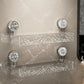 🔥Hot Sale🔥No-Drill Clear Wall Caddy: Boorvrije, verwijderbare, multifunctionele driehoek en rechthoek opslag