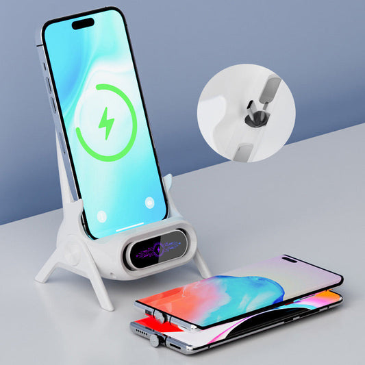 🔥 50% KORTING 🎁 Multifunctionele draadloze snellader met telefoonstandaard