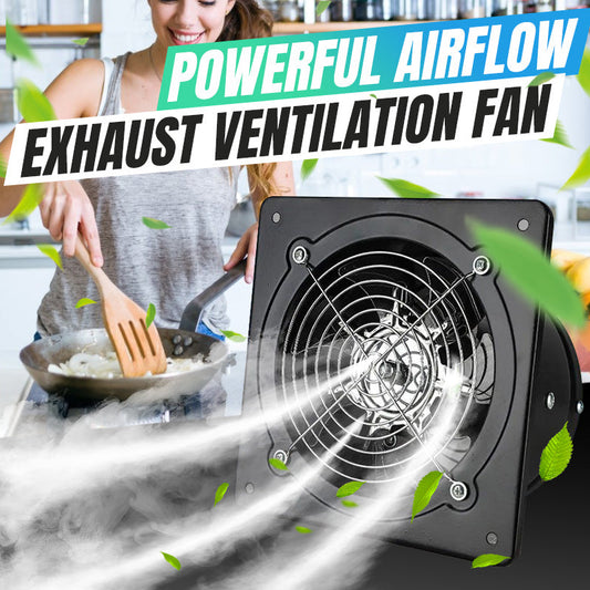 Geluidsarme afzuigventilator