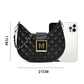 Dames gewatteerde Dumpling Design Chain Crossbody Bag