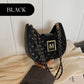 Dames gewatteerde Dumpling Design Chain Crossbody Bag