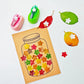 Creatieve kinderen DIY-ponsset