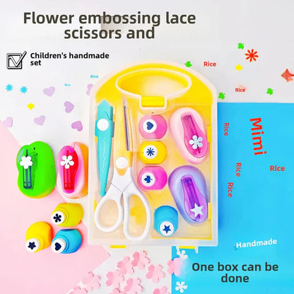 Creatieve kinderen DIY-ponsset
