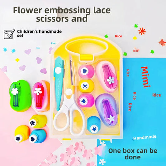 Creatieve kinderen DIY-ponsset