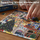 Winterlichten Decoratieve Puzzelset