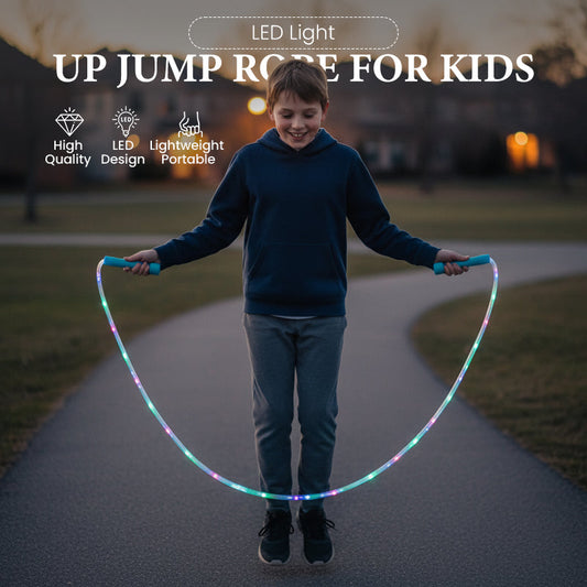 LED-verlicht springtouw voor kinderen