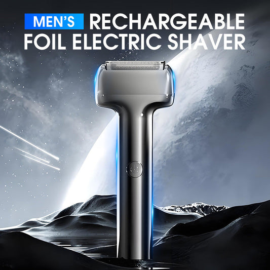 ⚡ Nooit Meer Huidirritatie na het Scheren! 🧔Efficiënt oplaadbaar elektrisch scheerapparaat voor mannen