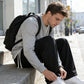 Casual, lichtgewicht, sneldrogende, stretch, rechte herenbroek