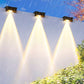 Waterdichte zonne-omheiningverlichting voor buitendecoratie