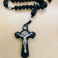 St Benedictus Rozenkrans van zwart hout