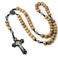St Benedictus Rozenkrans van zwart hout