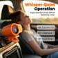 ⭐ Bestseller! Draagbare LED-ventilator | Stil en krachtig koelend💨 Voor onderweg & in de auto