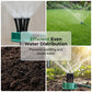 360° dekking precisie tuinberegeningssproeier